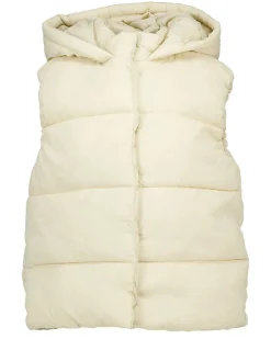 Blouson sans manches - Beige