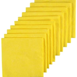Chiffons ménagers - Jaune