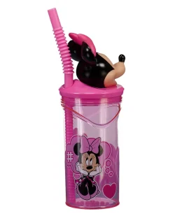 Gobelet avec paille - Rouge