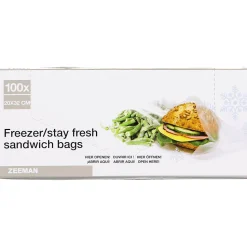 Sacs à sandwichs/congélation - Blanc